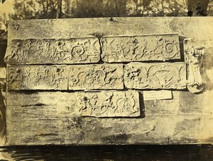 Bercy Castle Sculptures in Sculptor Rouyer's Studio old Durandelle Photo 1860'