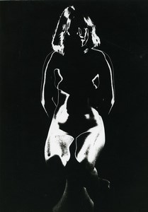 France Risque Nude Woman Solarization Experiment Old Deplechin Photo 1960