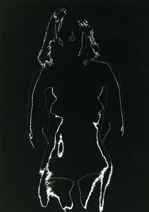 France Risque Nude Woman Solarization Experiment Old Deplechin Photo 1960