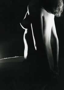 France Risque Nude Woman Solarization Old Deplechin Photo 1960