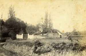 France Orne Belleme Castle Entrance Gate Old Photo 1892