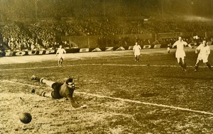 France Parc des Princes Football Match Strasbourg 5 Red Star 0 Old Photo 1947