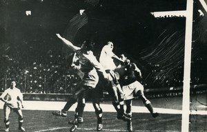 France Parc des Princes Soccer Football Match Racing 2 Reims 1 Old Photo 1947