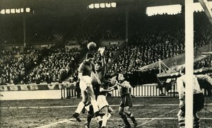 France Paris Soccer Football Match Stade Français 4 CAP 0 Old Photo 1947