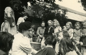 France Fives Lille Catholic Group Ames Vaillantes Origny en Thierache Photo 1946