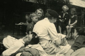 France Fives Lille Catholic Group Ames Vaillantes Origny en Thierache Photo 1946