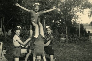 France Fives Lille Catholic Group Ames Vaillantes Origny en Thierache Photo 1946