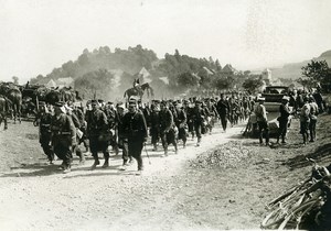 France Grand Military Manoeuvres East Army Walk Old Photo Meurisse 1911