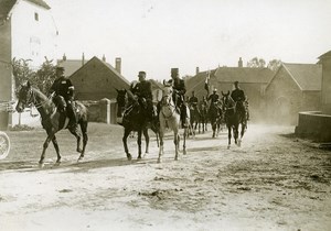 France Grand Military Manoeuvres East Army Officers Old Photo Meurisse 1911