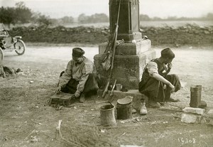 France Grand Military Manoeuvres East Army Zouaves Old Photo Meurisse 1911