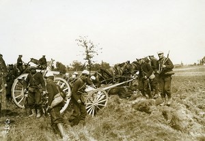 France Grand Military Manoeuvres of Poitou Soldiers Horses Photo Meurisse 1912