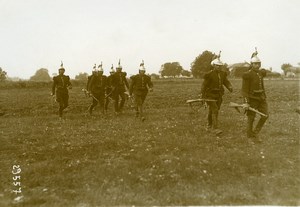 France Grand Military Manoeuvres of Poitou Dragoons Old Photo Meurisse 1912