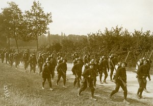 France Military Manoeuvres of Poitou Chasseurs Alpins Photo Meurisse 1912