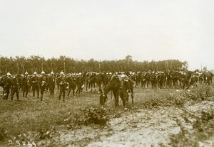 France Grand Military Manoeuvres of Poitou Troops Old Photo Meurisse 1912