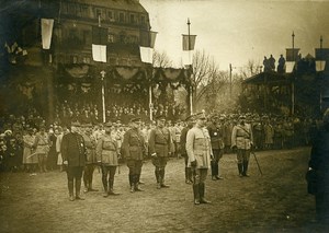 France Paris WWI Armistice Celebrations Pershing Joffre Foch Old Photo 1918