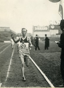 Rochard Winner of 5000 Meter Paris Running Athletics Old Photo Rol 1931