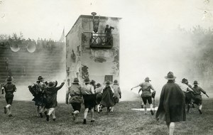 Pershing Stadium Scouts Convention Fire Exercise Paris Old Photo Rol 1931