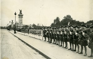France Paris 14 July Review Colonial Troops in Period Costume Old Photo Rol 1931