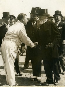 France Vincennes Meeting Aviation Marcel Doret & Paul Doumer Old Photo Rol 1931