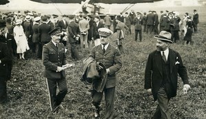 France Bourget Aviation Ace Squadron General de Goys Old Photo Rol 1931
