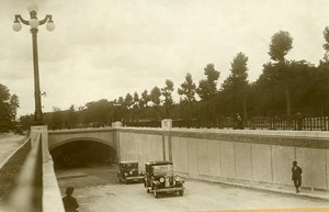 France Paris Inauguration Underground Tunnel Porte Dauphine Old Photo Rol 1931