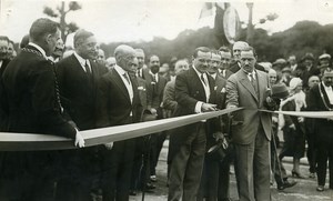 France Paris Inauguration Underground Tunnel Porte Dauphine Old Photo Rol 1931