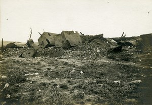 France Souchez Sugar Factory Ruins WWI First World War Army Old Photo SPA 1918