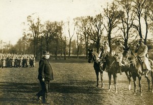 France General Joffre Military Review WWI First World War Army Photo SPA 1918