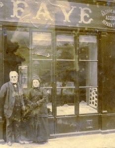 France Lille Magasin Faye Store Old Cabinet Photo Frobert 1904