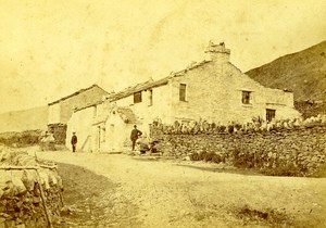 United Kingdom Lake District Kirkstone Pass Inn Old Cabinet Photo 1880