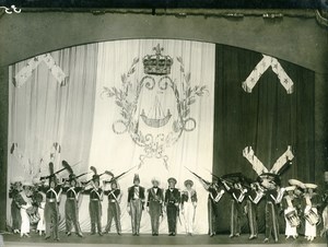 France Paris Theater Stage Dance Spectacle Costumes Old Photo Walery 1920's