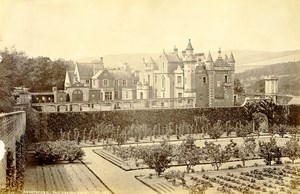 Scotland Abbotsford the Garden Front Old Albumen Photo Wilson GWW 1875