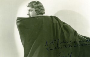 Belgium Opera Lyric Tenor Jose Janson Old Photo Max Autograph 1935