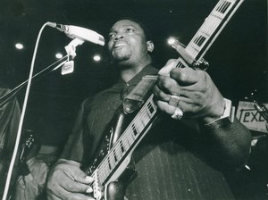 Belgium Brussels OK Jazz Franco Concert Fender Guitar Old Photo Guyaux 1978