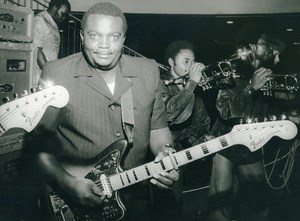 Belgium Brussels OK Jazz Franco Concert Fender Guitar Old Photo Guyaux 1978