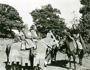 Ivanhoe Robert Taylor Cinema Middle Ages Medieval Movie Still Old Photo 1952