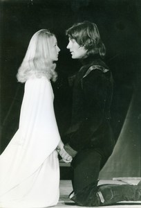 France Paris TNP Anne Marie Philipe Theatre Debut Old Photo 1976