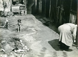 France Paris WWII War Occupation Shanty Town Porte Ivry Old Photo Nicolini 1942