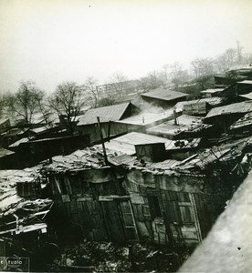 France Paris WWII War Occupation Shanty Town Porte Ivry Old Photo Nicolini 1942
