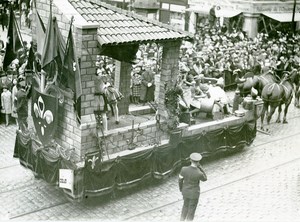 France Lille Great Historical Parade Ferronniers Old Photo Echo du Nord 1932