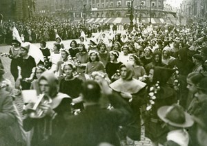 France Lille Great Historical Parade Crowd Old Photo Echo du Nord 1932