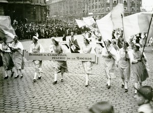 France Lille Historical Parade Bernard de Clairvaux Old Photo Echo du Nord 1932