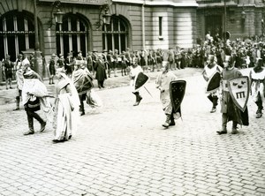 France Lille Historical Parade Baudouin IX Marie de Champagne old Photo 1932