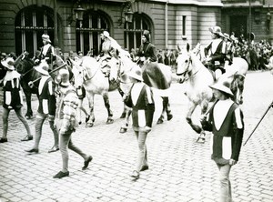 France Lille Great Historical Parade Charles le Bon Old Photo Echo du Nord 1932