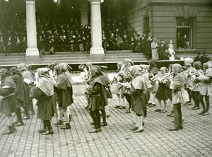 France Lille Great Historical Parade Musicians Old Photo Echo du Nord 1932