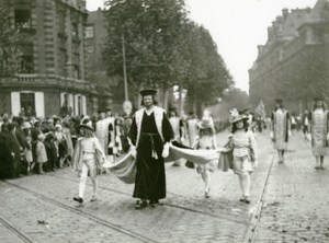 France Lille Historical Parade Mayeur Jean Levasseur Old Photo Echo du Nord 1932