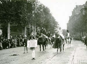 France Lille Great Historical Parade Jean III de Roubaix Photo Echo du Nord 1932