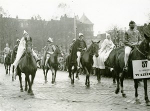 France Lille Historical Parade Seigneur de Wazières Old Photo Echo du Nord 1932