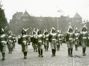 France Lille Great Historical Parade Mousquetaires Old Photo Echo du Nord 1932