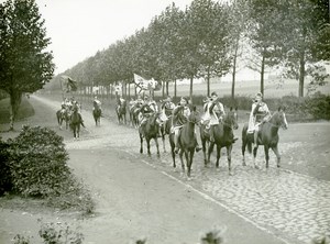 France Lille Great Historical Parade Horse Riders Old Photo Echo du Nord 1932